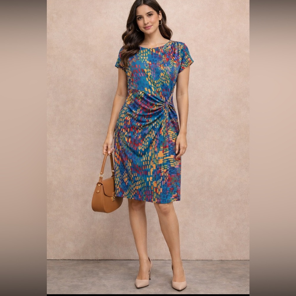 Ellen Tracy Multiple colors dress